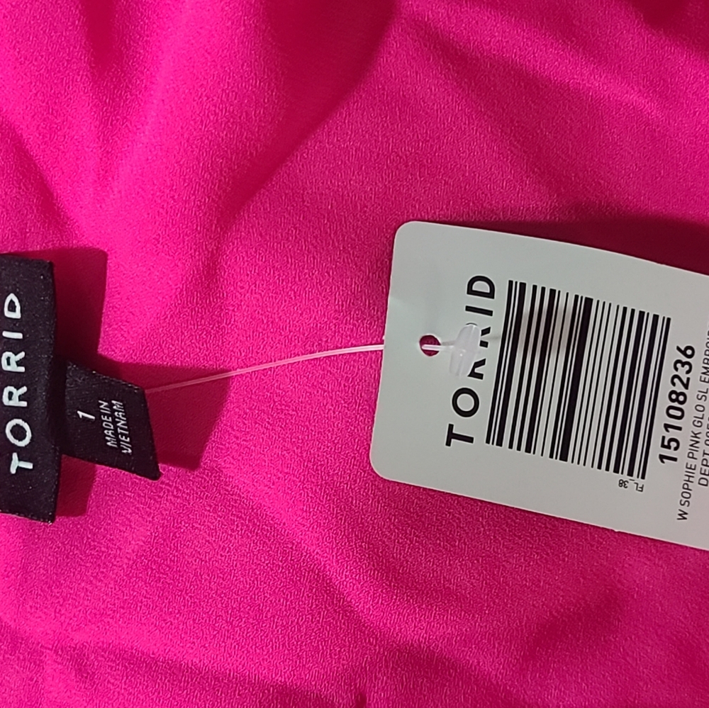 Torrid Sophie Chiffon Embroidered Swing Cami - Picture 9 of 16